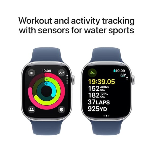 Series 9 GPS – Silver Aluminium Case - Image 2