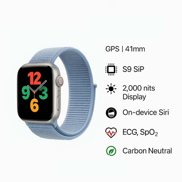 Series 9 GPS – Silver Aluminium Case - Image 6